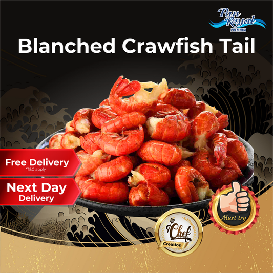 [PAN ROYAL] Frozen Blanched Crawfish Tail (500g +/-)