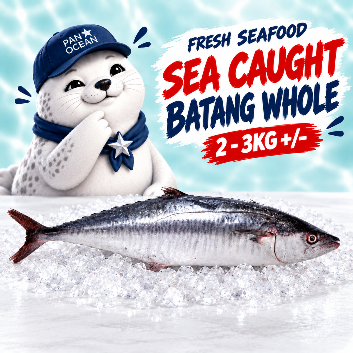 Fresh Sea Caught Batang Whole (2 - 3KG +/-) — Pano aqua product listing