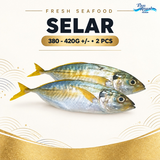 Fresh Selar (380 - 420g +/-) 2 pcs – standardized product image