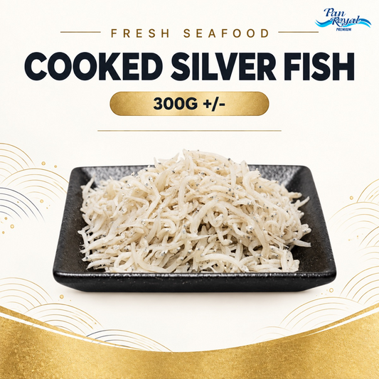 Fresh Frozen Sea Caught Cooked Silver Fish (300g +/-) – standardized product image