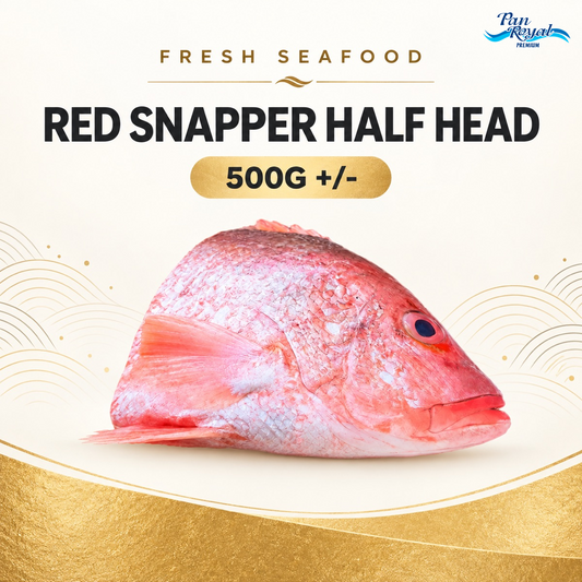 Fresh Red Snapper Half Head (500g +/-) – Pan Ocean Singapore