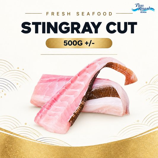 Fresh Frozen Stingray Cut (500g +/-) – standardized product image