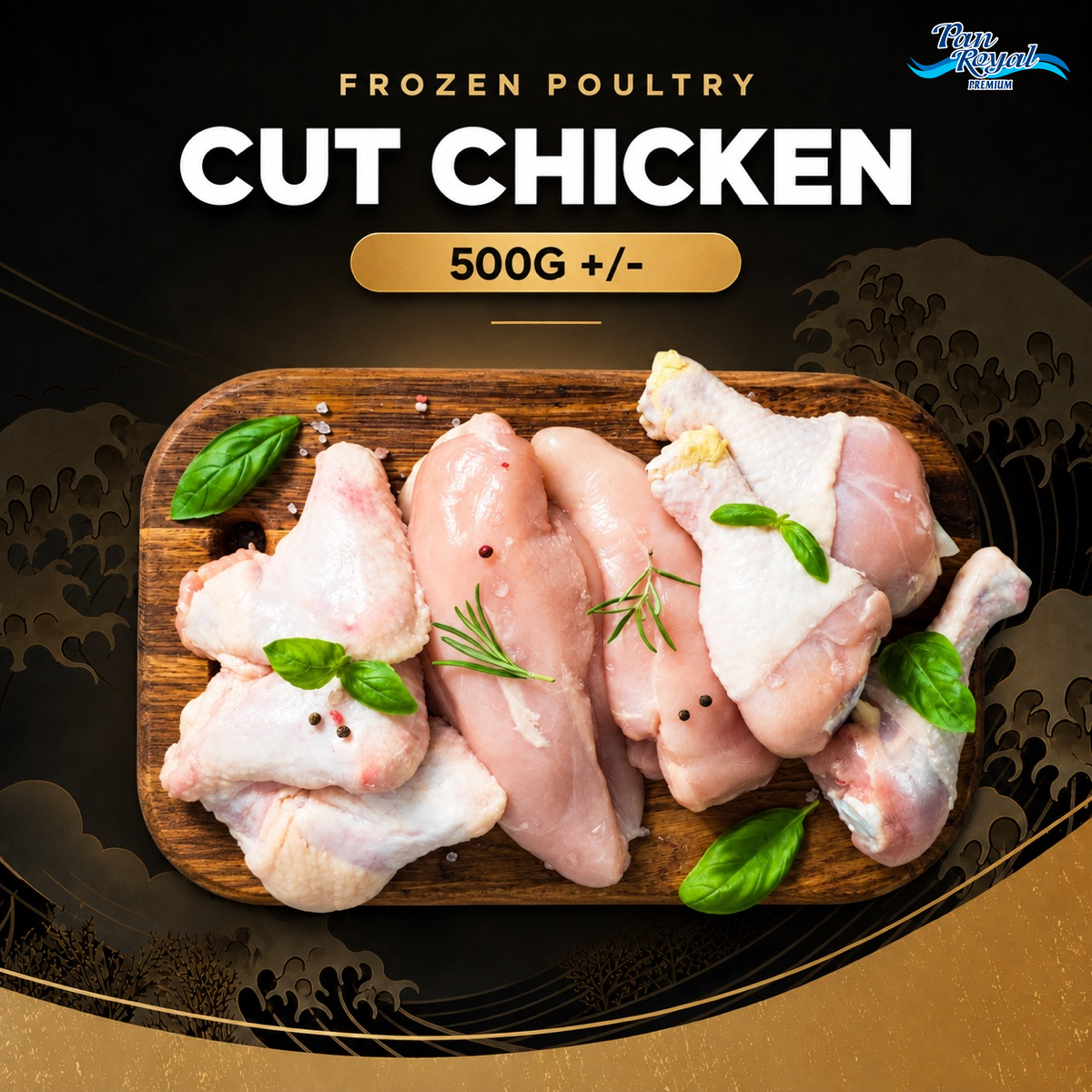CUT CHICKEN 500G +/-