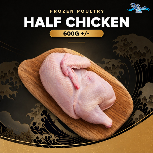 HALF CHICKEN 600G +/-