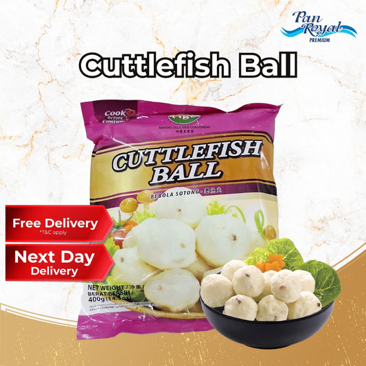 Frozen Cuttlefish Ball (400g +/-) - Pan Ocean Singapore