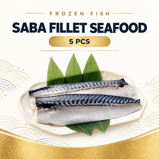 Frozen Saba Fillet Seafood 5 pcs