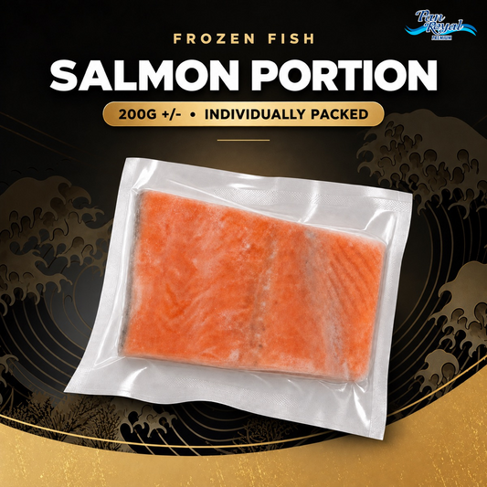 Frozen Salmon Portion 200g +/- Individually packed
