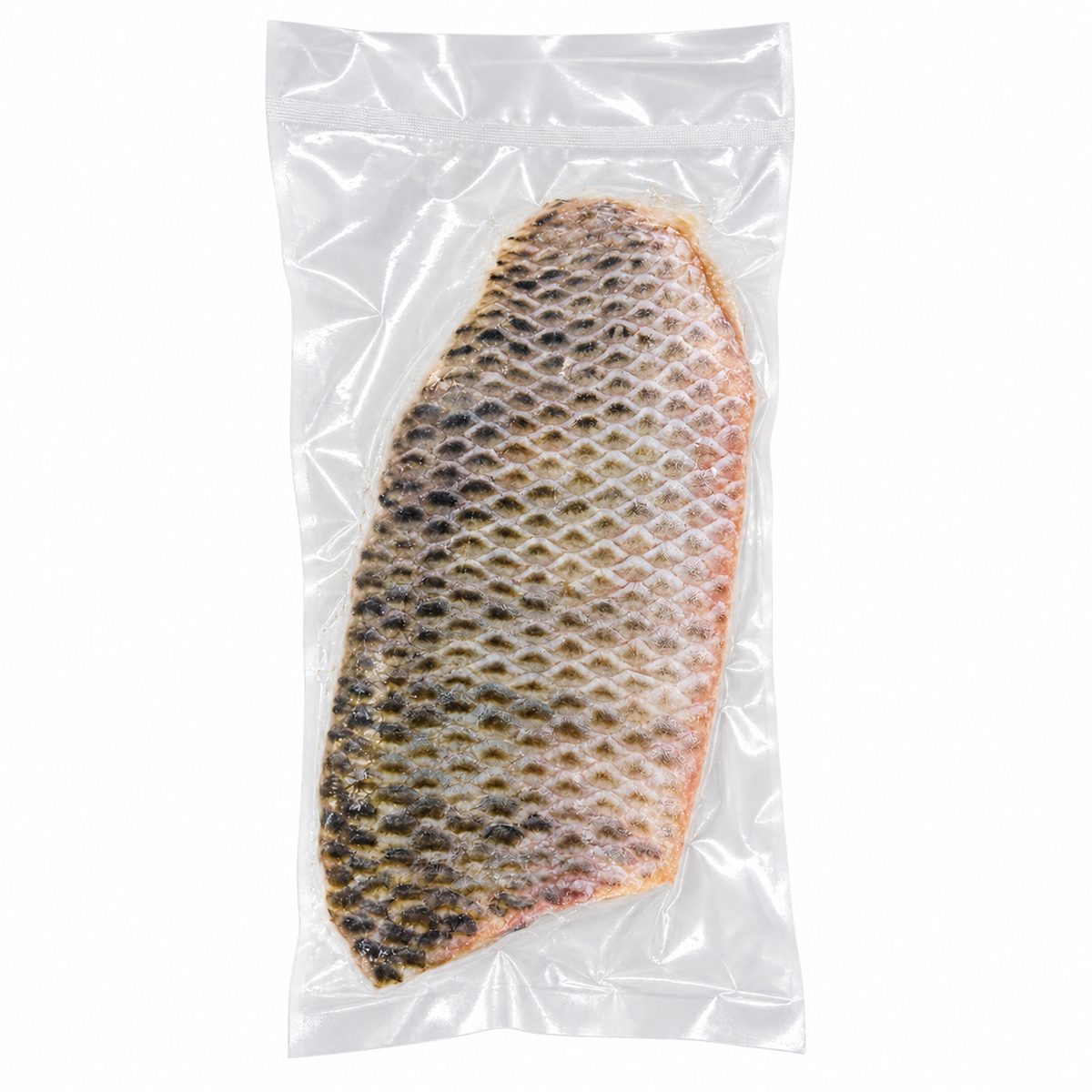 Frozen Silver Tilapia Fillet — product packaging on white