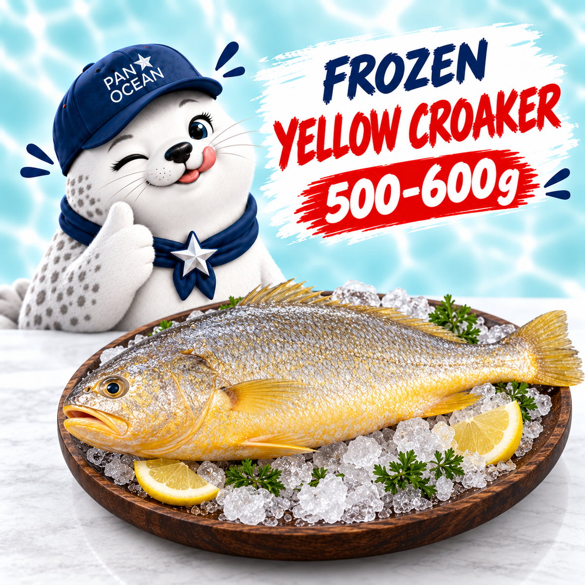 Frozen Yellow Croaker 500g to 600g product hero