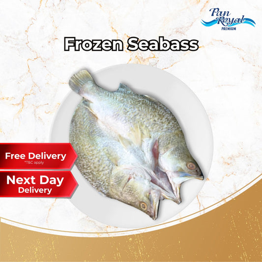 Frozen Seabass Butterfly 800-1000g - Pan Ocean Singapore