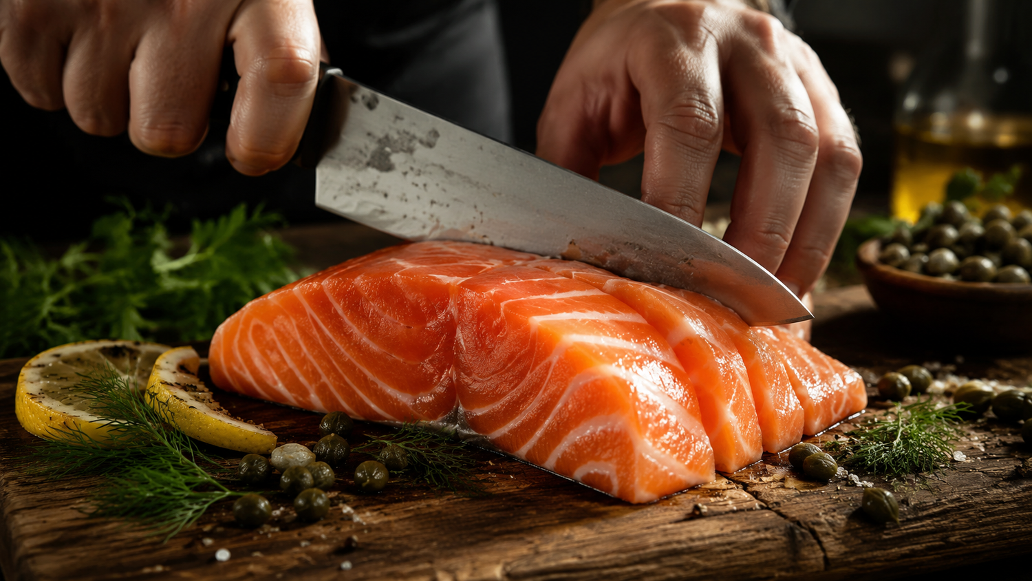 Fresh Norway salmon premium seafood delivery Singapore — Pan Ocean