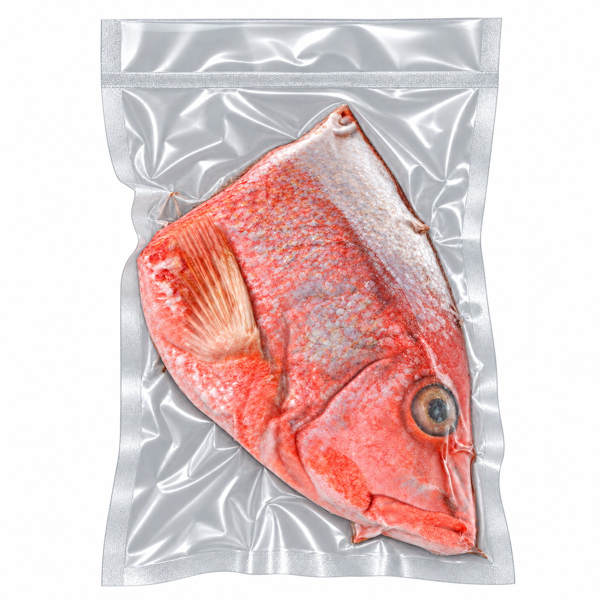 Fresh Red Snapper Half Head (500g ±) — product packaging