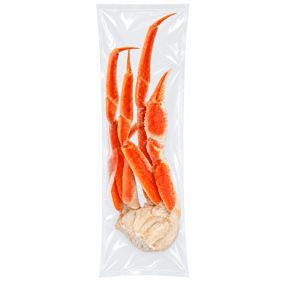Frozen Snow Crab Legs 2L (180g ± per Piece) — product packaging