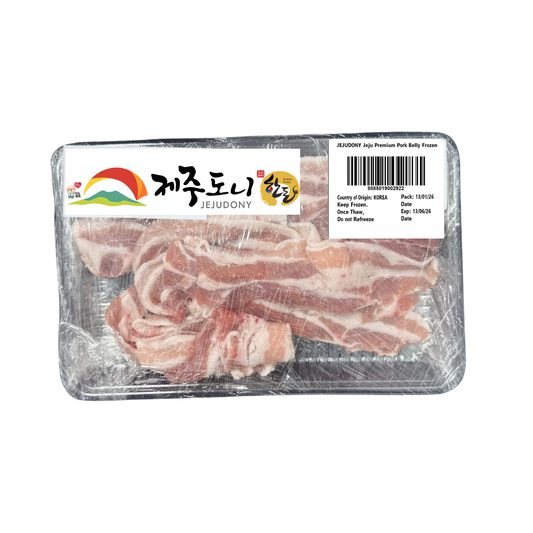 [JEJUDONY] Jeju Premium Pork Belly Shabu Shabu Frozen (300g +/-)