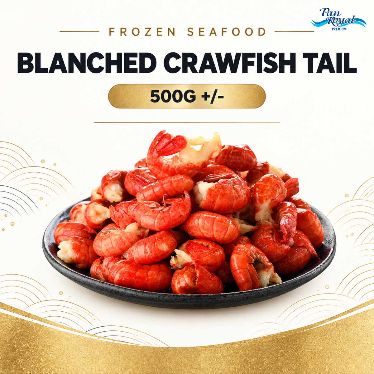 Frozen Blanched Crawfish Tail (500g +/-) – Pan Ocean Singapore
