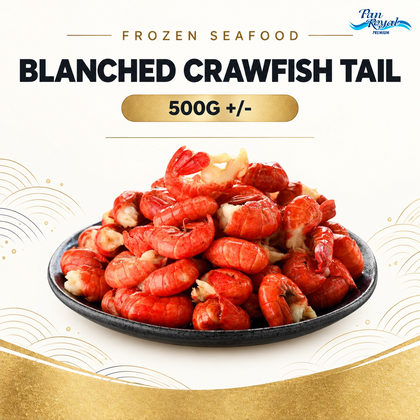Frozen Blanched Crawfish Tail (500g +/-)