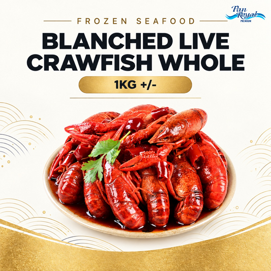 Frozen Blanched Live Crawfish Whole (1kg +/-) – Pan Ocean Singapore