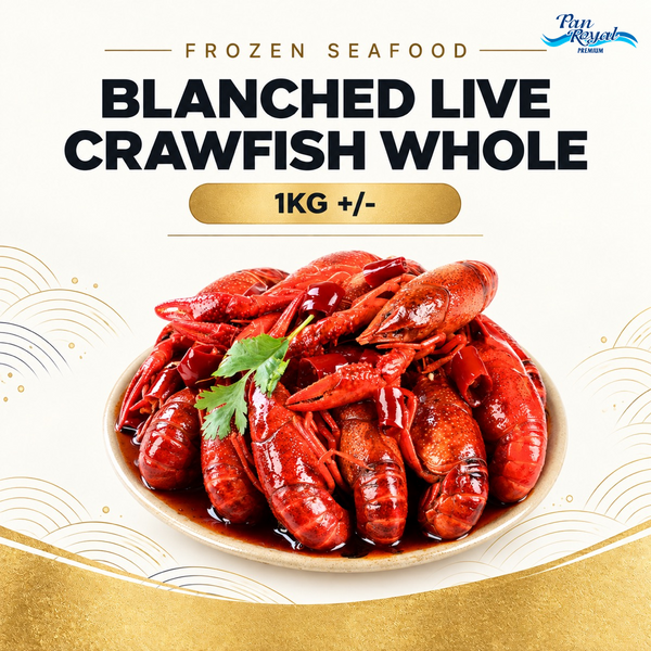 Frozen Blanched Live Crawfish Whole (1kg +/-) – Pan Ocean Singapore