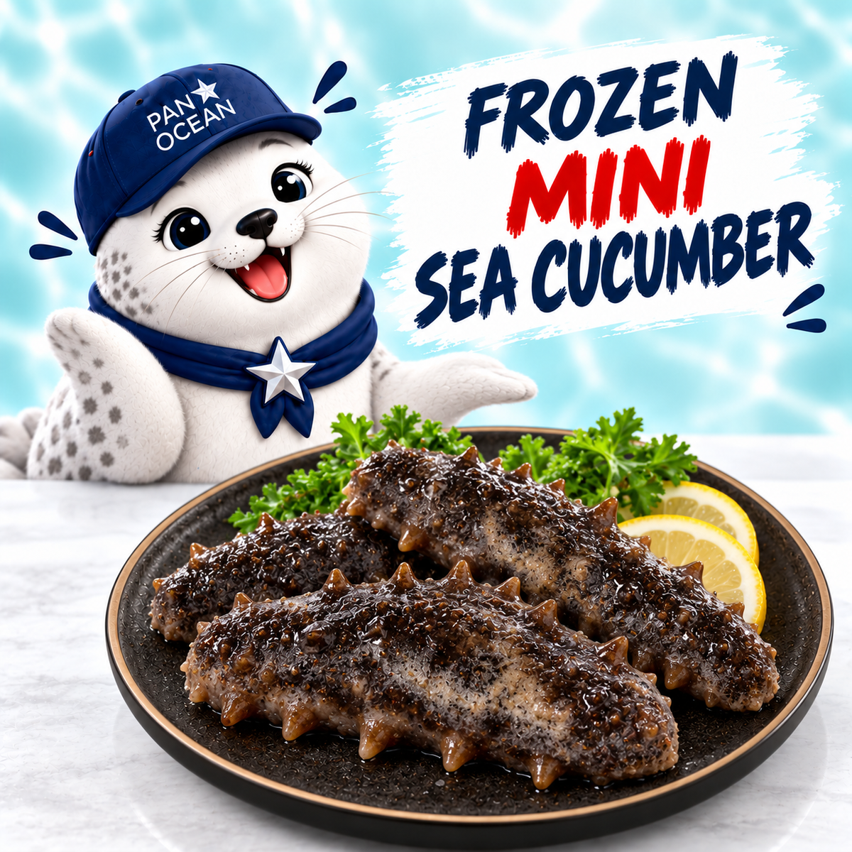 Frozen Mini Sea Cucumber 9/12 product hero