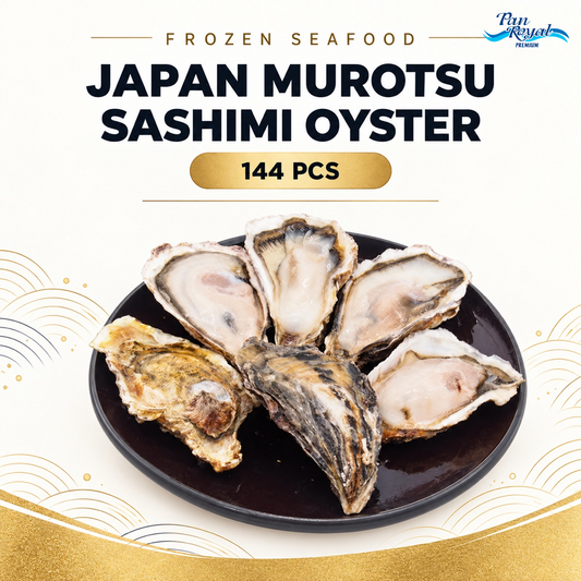Frozen Japan Murotsu Oyster (Sashimi Grade) 144 pcs
