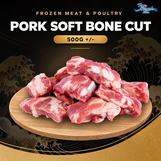 Frozen Pork Soft Bone Cut (500g +/-)