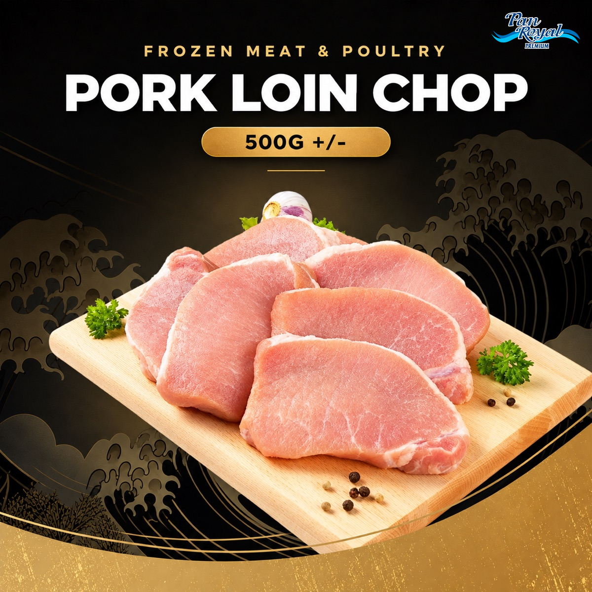 Frozen Pork Loin Chop (500g +/-)