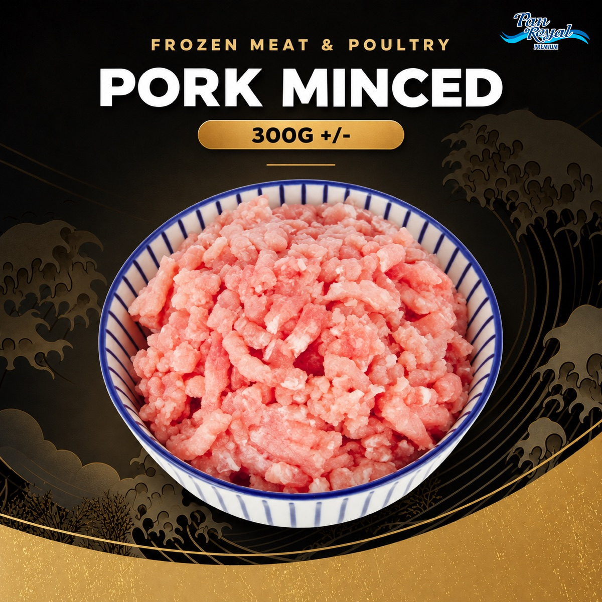 Frozen Pork Minced (300g +/-)