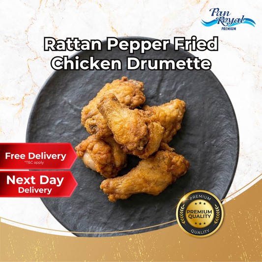[PAN ROYAL] Frozen Rattan Pepper Fried Chicken Drumette 500g +/-
