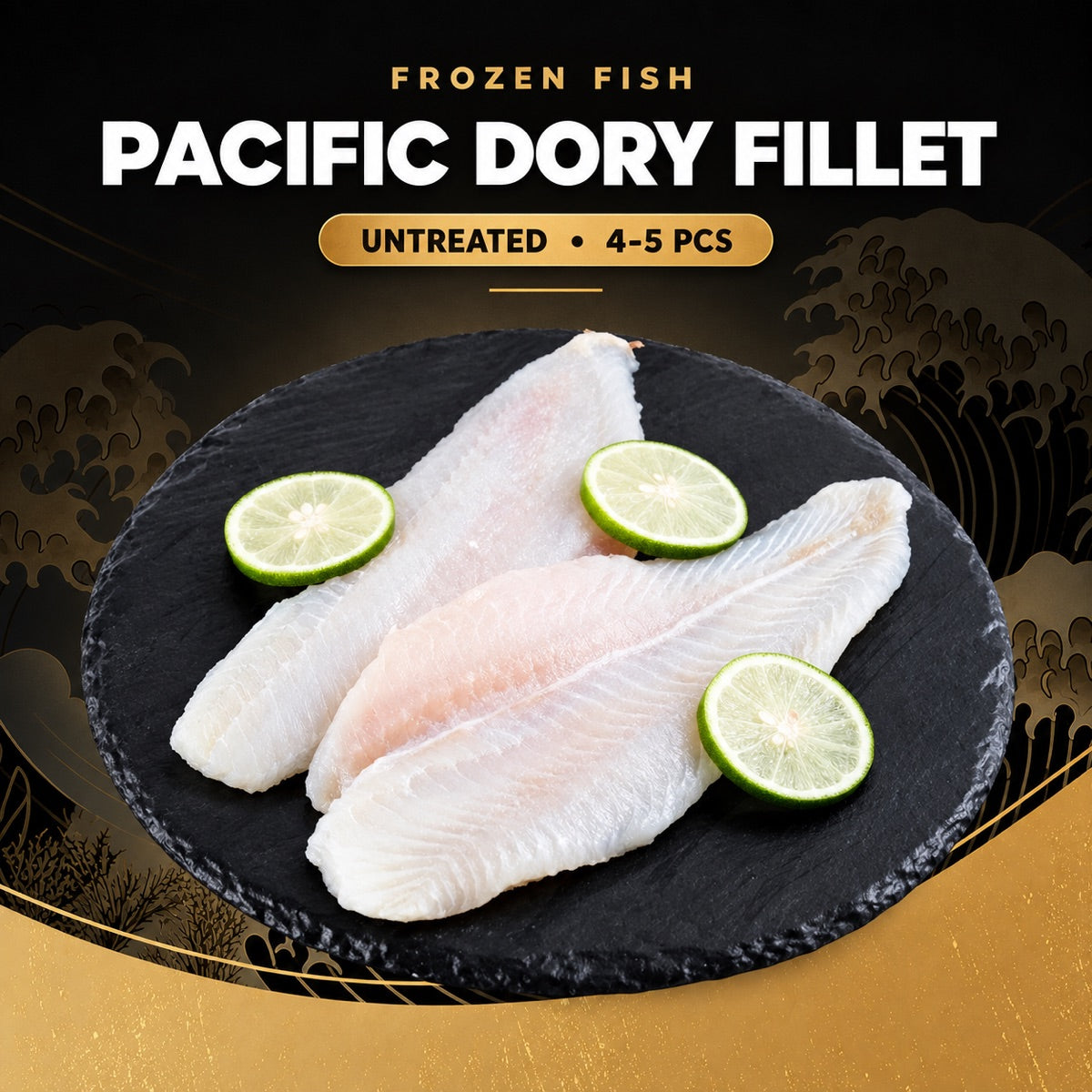 Frozen Pacific Dory Fillet (Untreated) 4 - 5 pcs