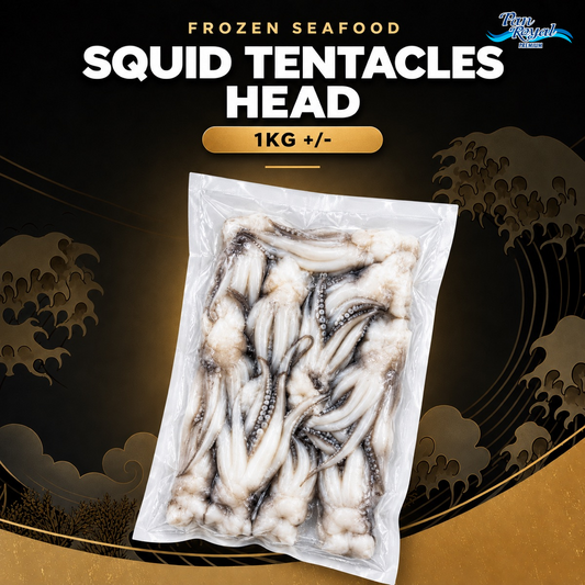 Frozen Squid Tentacles Head (1KG +/-)