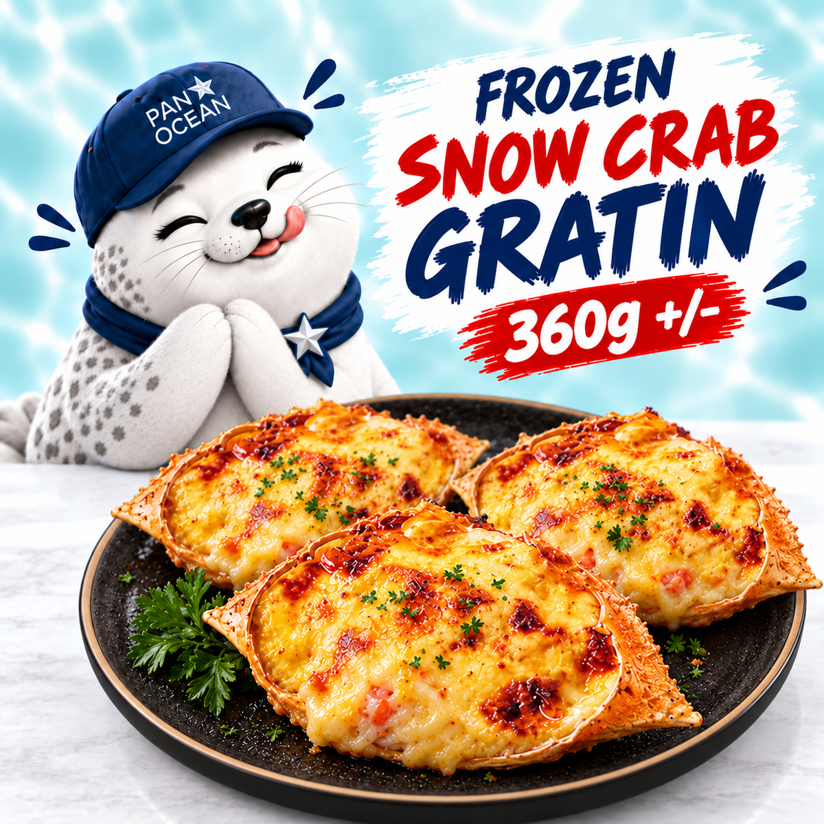 Frozen Snow Crab Gratin 360g product hero