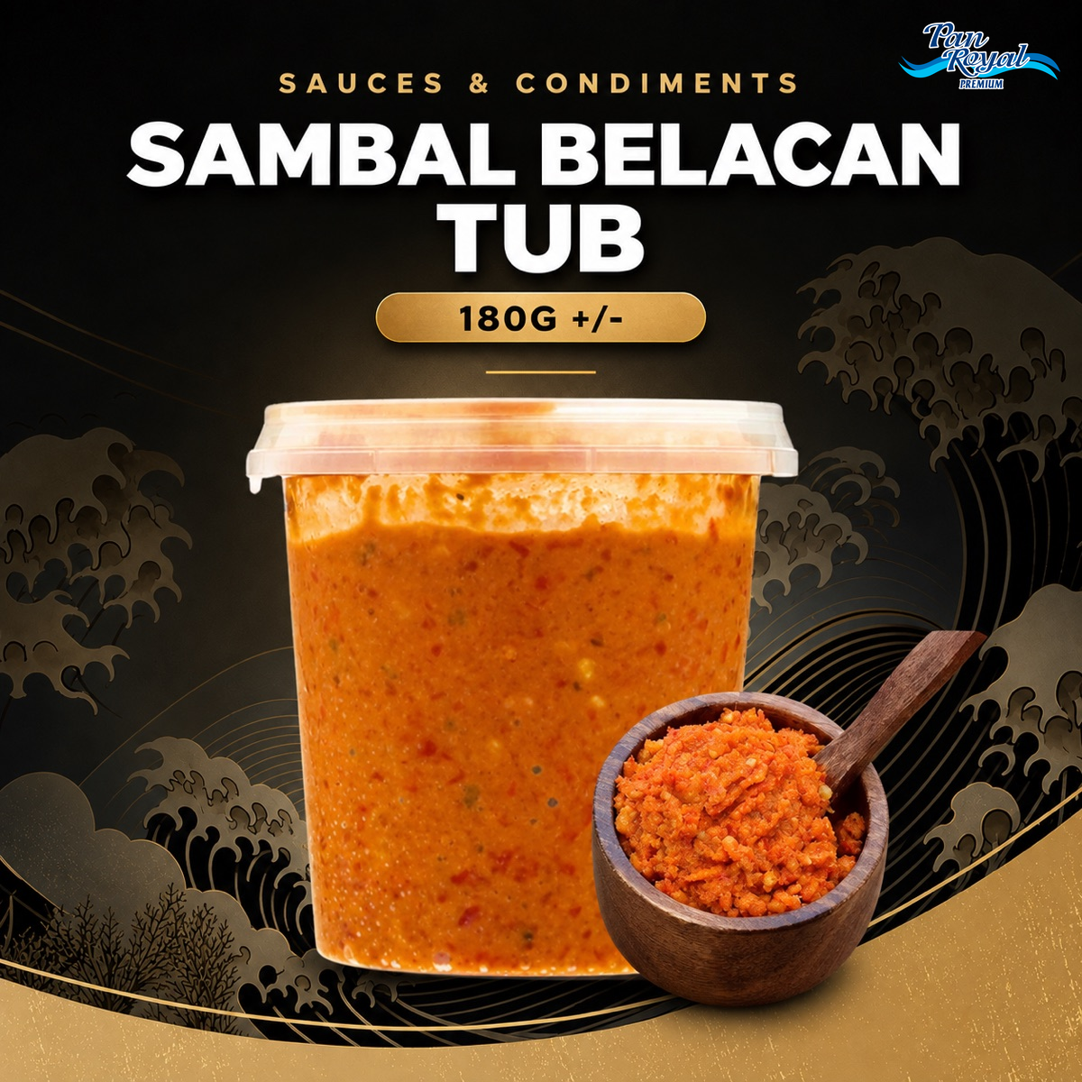 Sambal Belacan Tub (180g +/-)