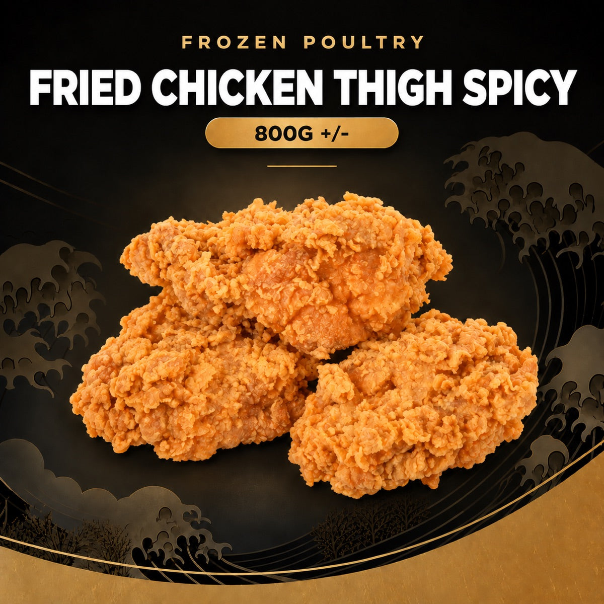 FRIED CHICKEN THIGH 800G +/-