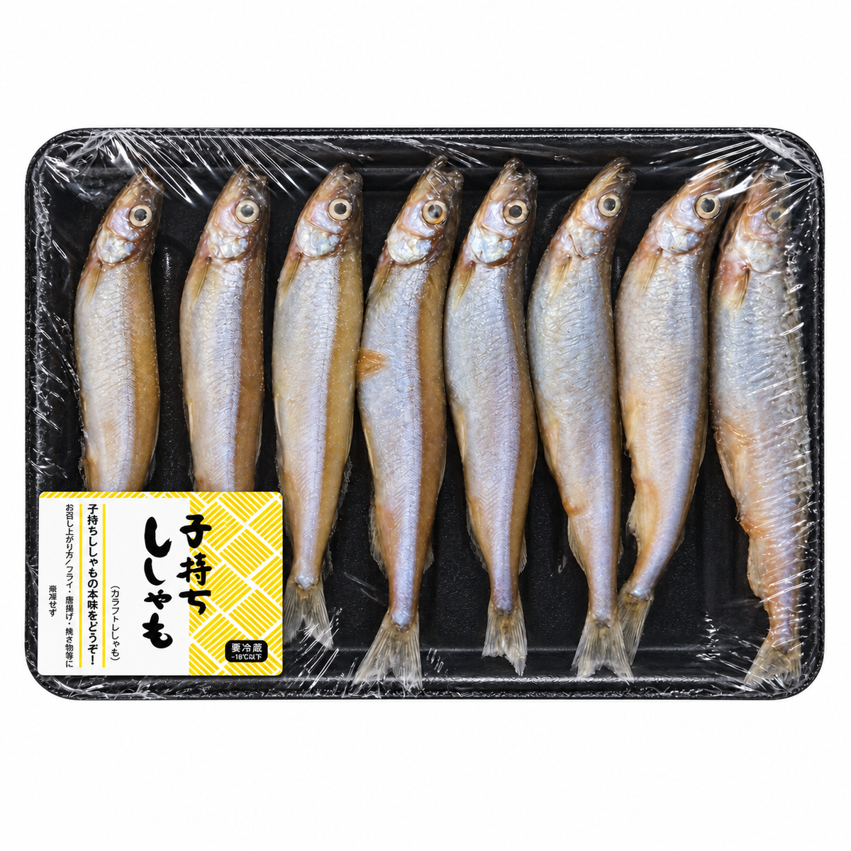 Frozen Shishamo 8 pcs — product packaging on white