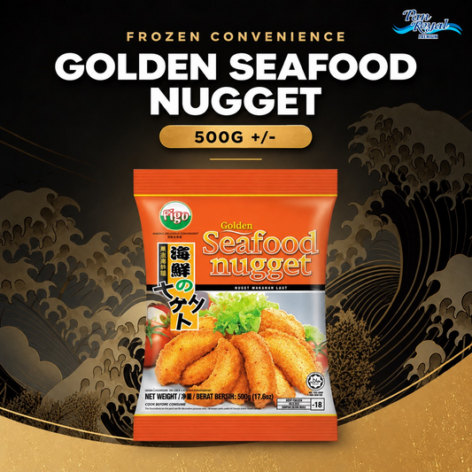 GOLDEN SEAFOOD NUGGET 500G +/-