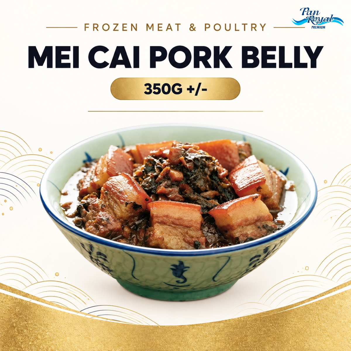 Frozen Mei Cai Pork Belly (350g +/-)