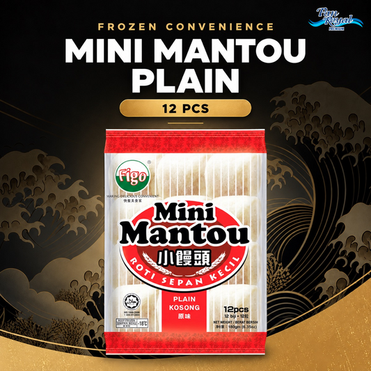 Frozen Mini Mantou Plain 12 pcs