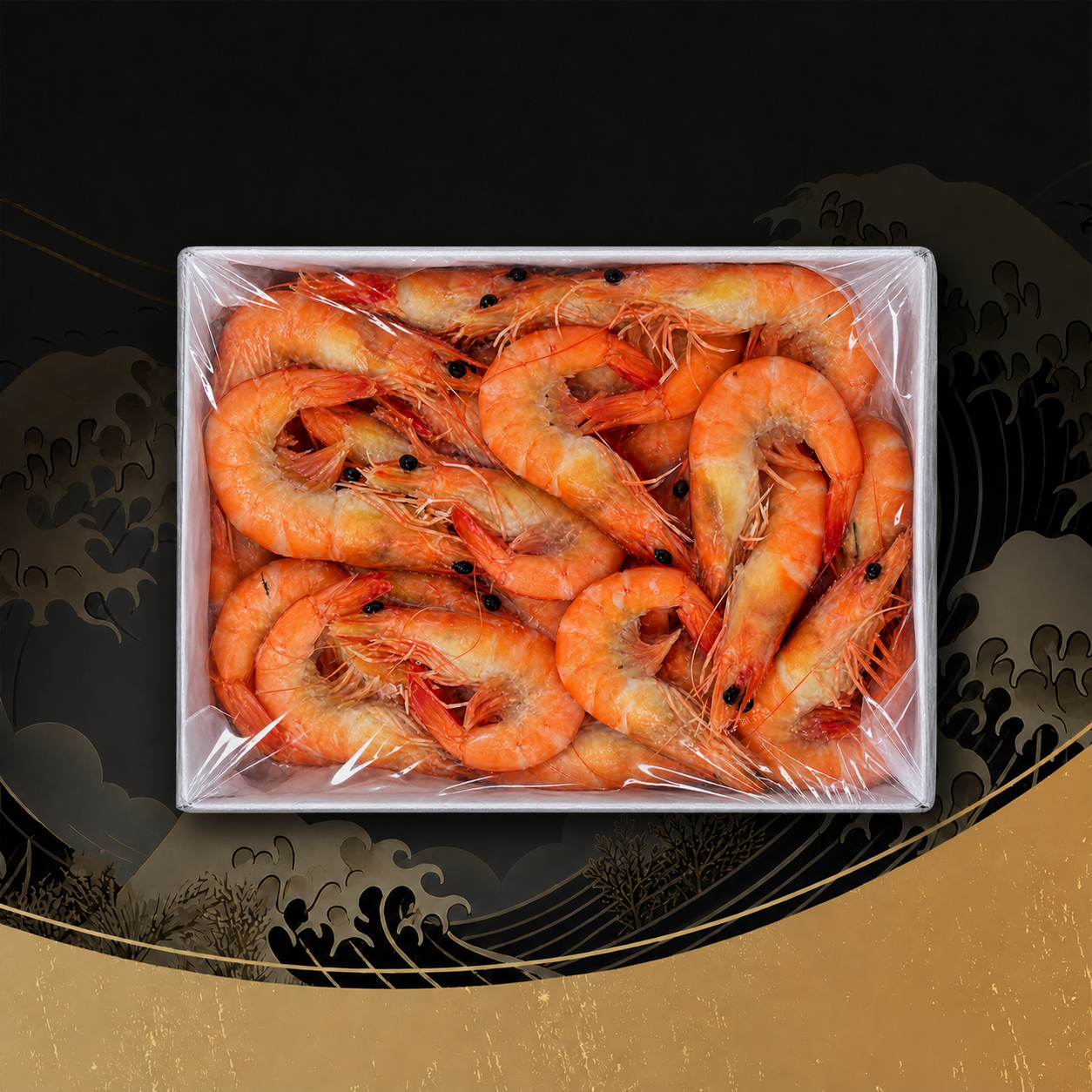 Frozen Cooked Vannamei Prawn 41/50 1KG - Pan Ocean Singapore