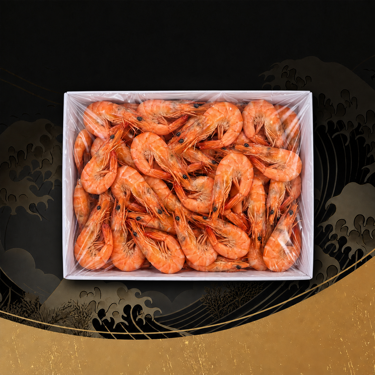 Frozen Cooked Vannamei Prawn 51/60 1KG - Pan Ocean Singapore