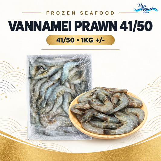 Frozen Vannamei Prawn 41/50 (1kg +/-)