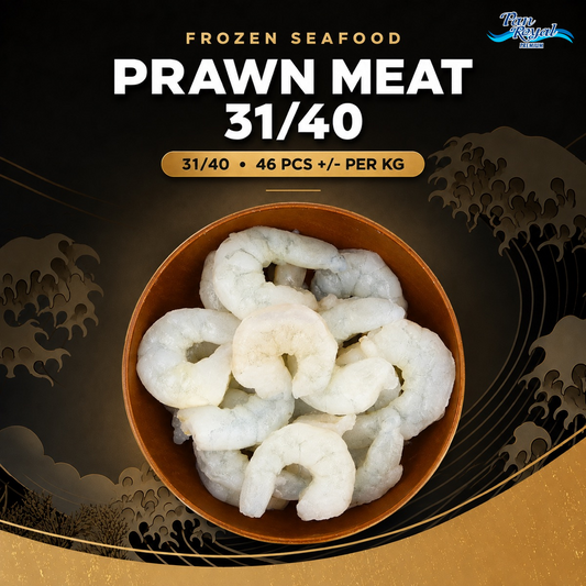 Frozen Prawn Meat 31/40 (46 Pcs +/- Per KG)
