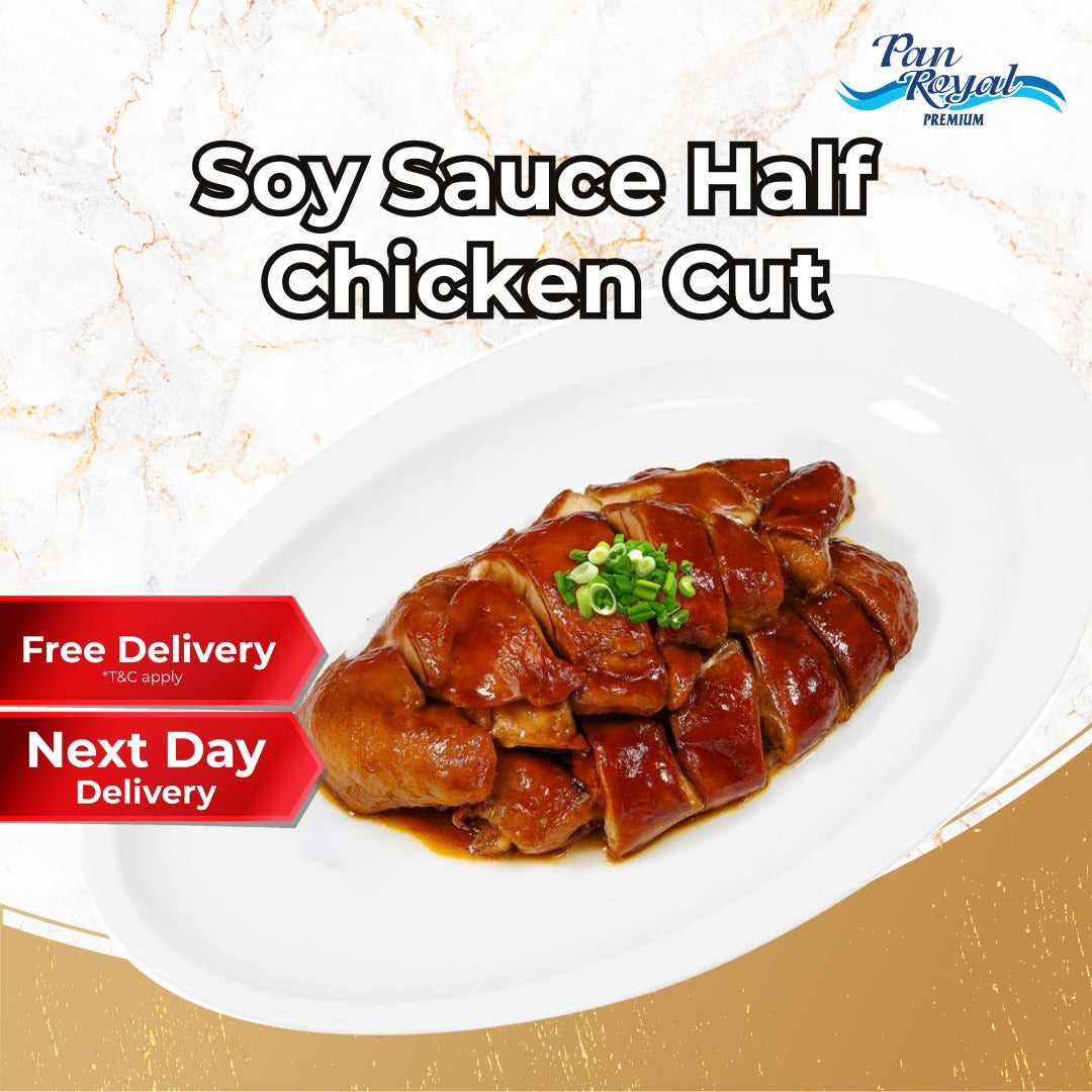 [PAN ROYAL] Frozen Soy Half Chicken Cut 400g +/-