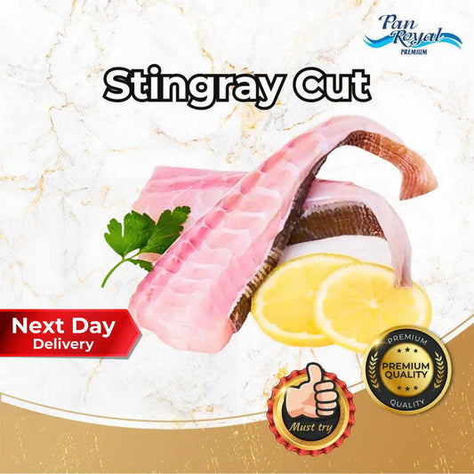 Fresh Frozen Stingray Cut (500g +/-) – Pan Ocean Singapore