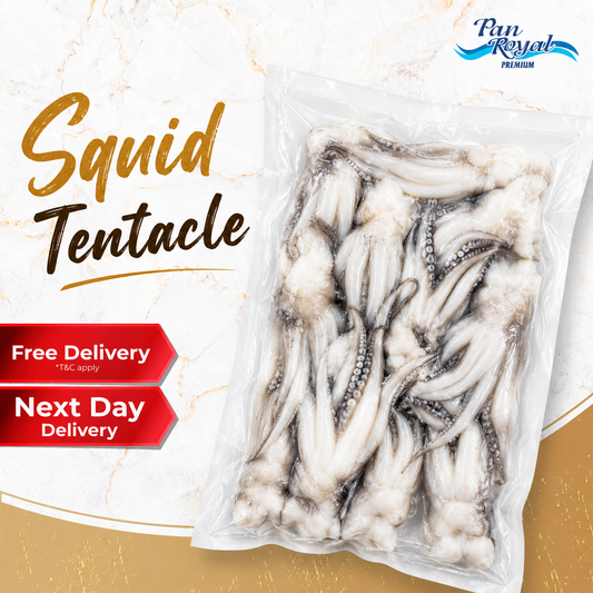 Frozen Squid Tentacles Head 1KG pack