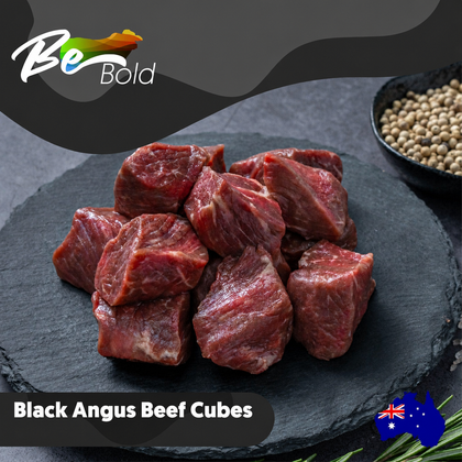 Frozen Wagyu Beef Oyster Blade MB6-7 Cubes (500g +/-)