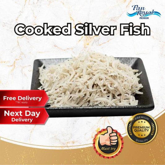 [PAN ROYAL] Fresh Frozen Sea Caught Cooked Silver Fish (300g +/-)-Pan Ocean Singapore - Sea Through Us