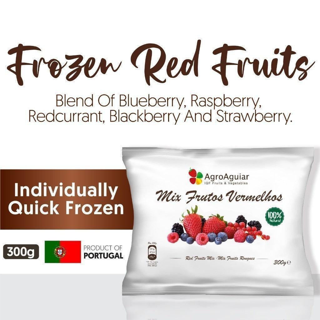 [PAN ROYAL] Frozen Agroaguiar Red Fruits Mix (300g +/-)-Pan Ocean Singapore - Sea Through Us