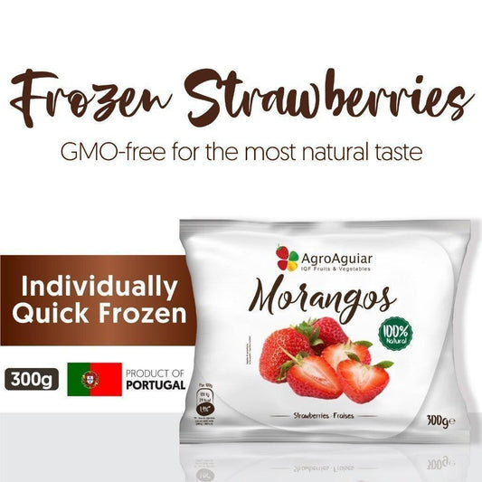 [PAN ROYAL] Frozen Agroaguiar Strawberries (300g +/-)-Pan Ocean Singapore - Sea Through Us