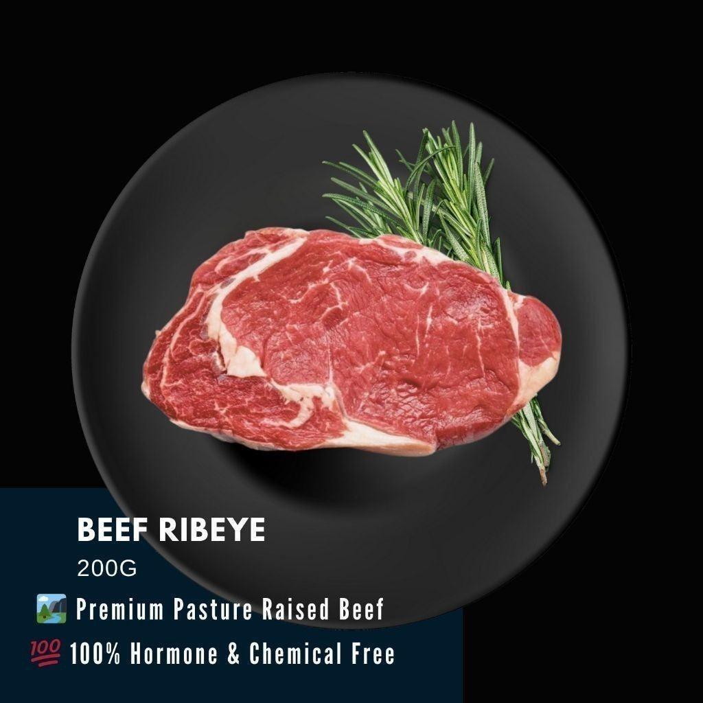 [PAN ROYAL] Frozen Australian Grass Fed Beef Ribeye (200g +/-)-Pan Ocean Singapore - Sea Through Us