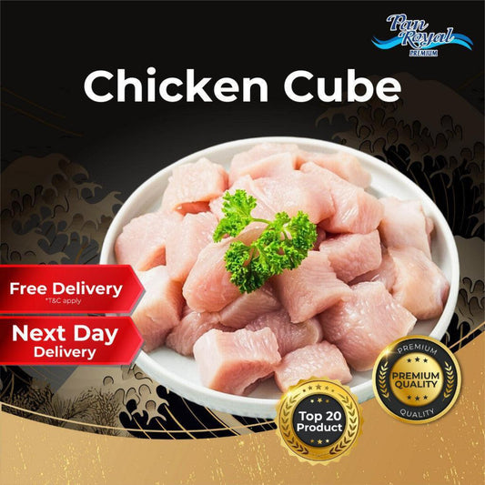 [PAN ROYAL] Frozen Chicken Cube (500g +/-)-Pan Ocean Singapore - Sea Through Us